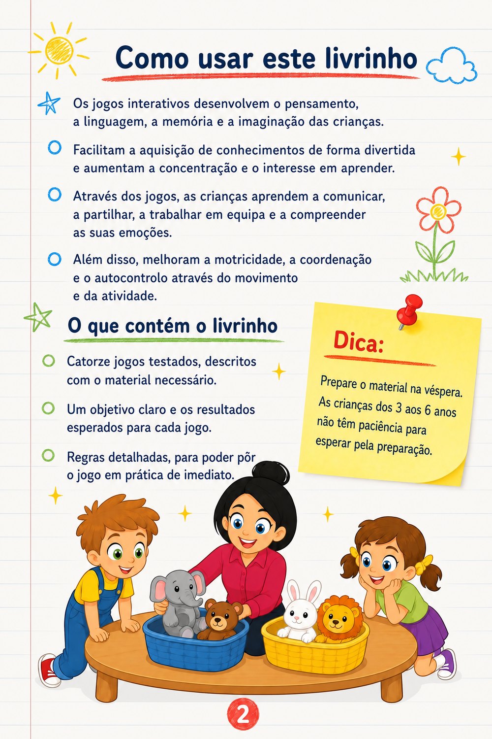Jogos interativos no jardim de infância — página 2
