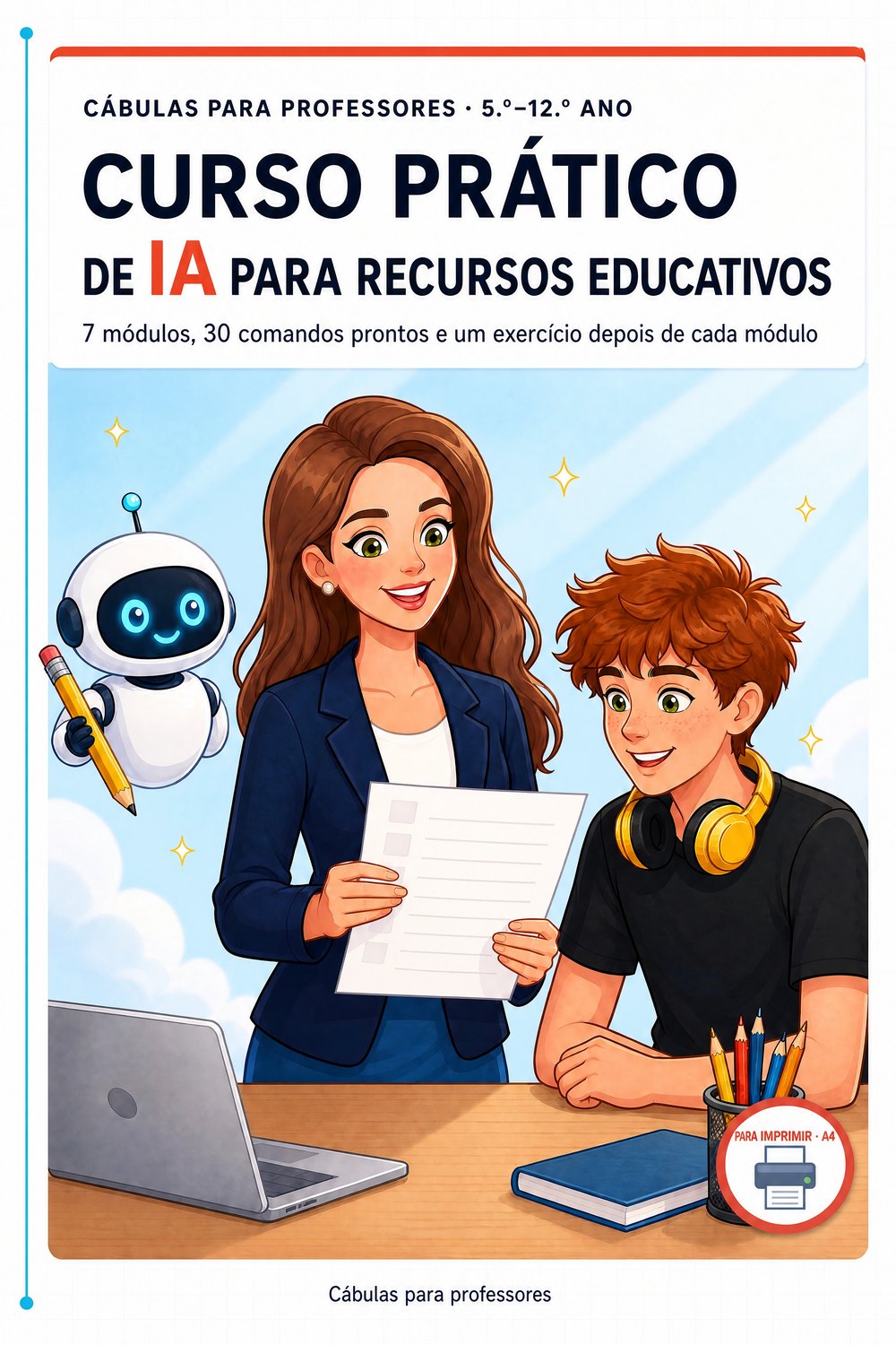 Curso prático de IA para recursos educativos — página 1