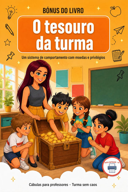 O tesouro da turma — capa