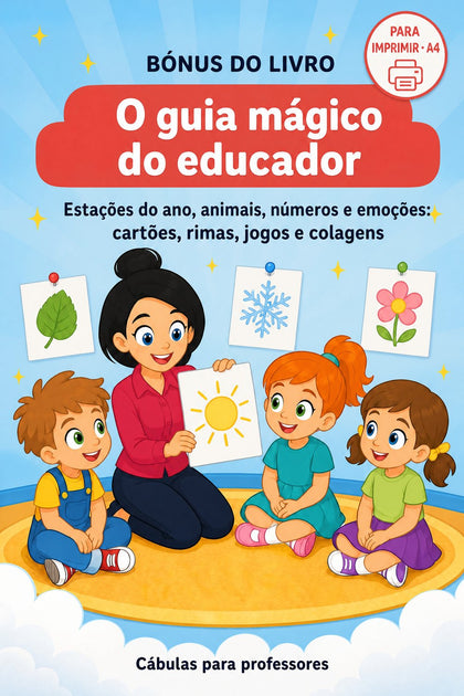 O guia mágico do educador — capa
