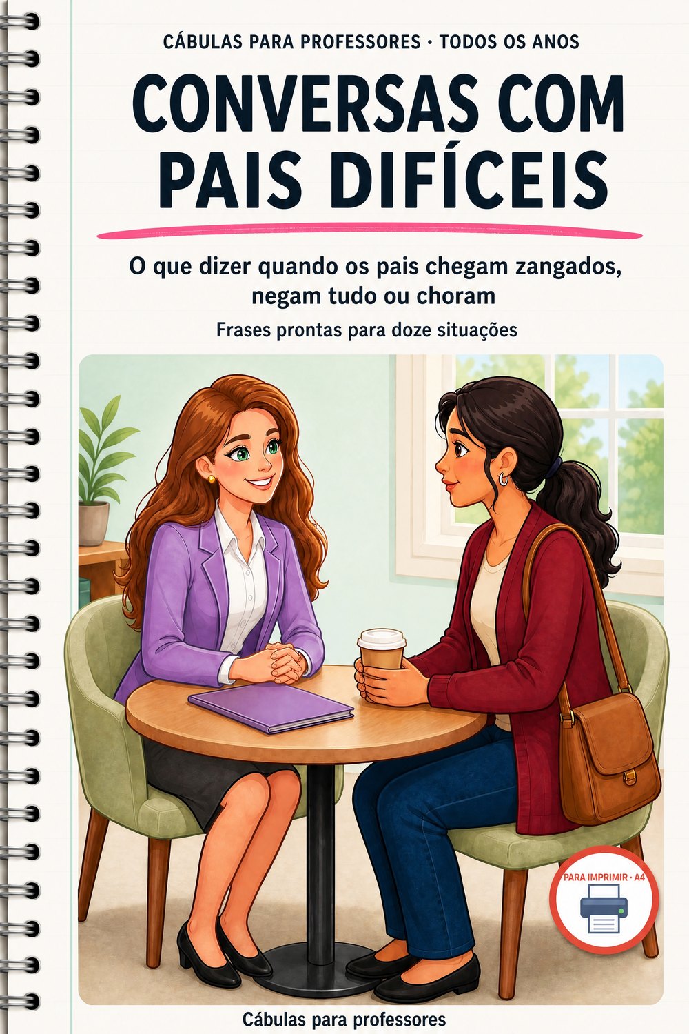 Conversas com pais difíceis — página 1